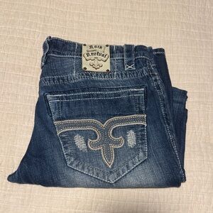 Rock Revival men’s Dark Blue Boot Cut Jeans